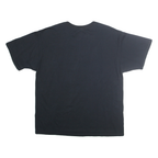 Russsel Mens Black Lindenwood University Cycling Graphic T-Shirt XL Crew Neck
