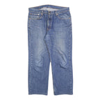 LEVI'S 751 02 Mens Jeans Blue Regular Straight Denim Medium W36 L27 Classic Fit