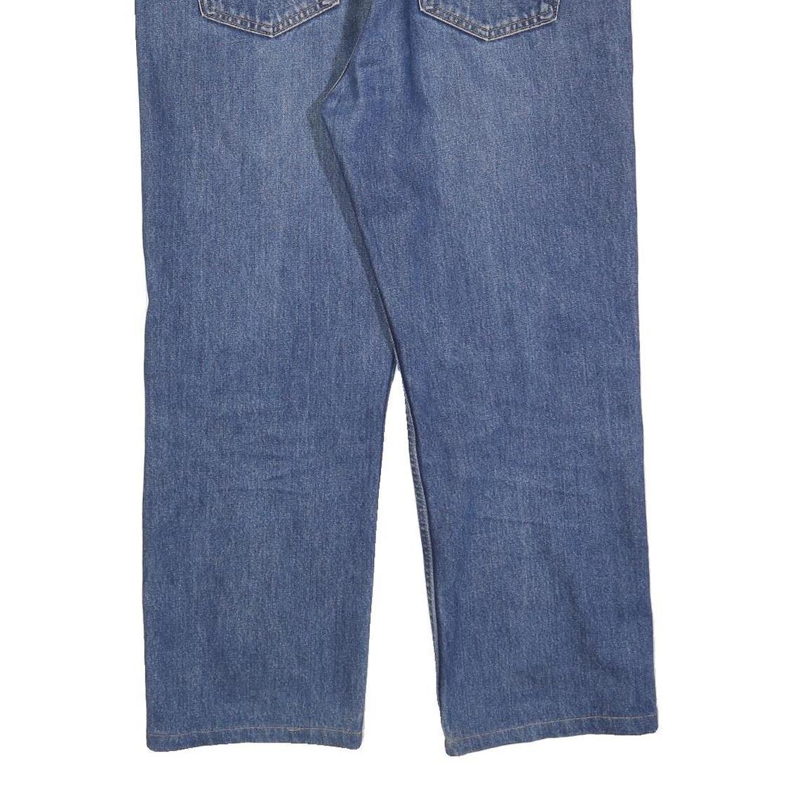 LEVI'S 751 02 Mens Jeans Blue Regular Straight Denim Medium W36 L27 Classic Fit