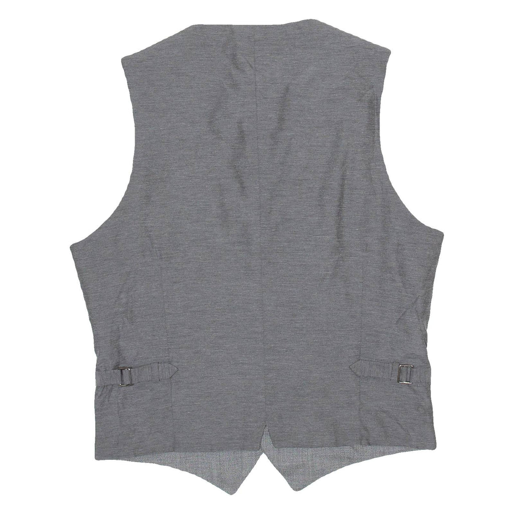 ZARA MAN Mens Blazer Waistcoat Blue Wool L
