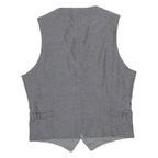 ZARA MAN Mens Blazer Waistcoat Blue Wool L