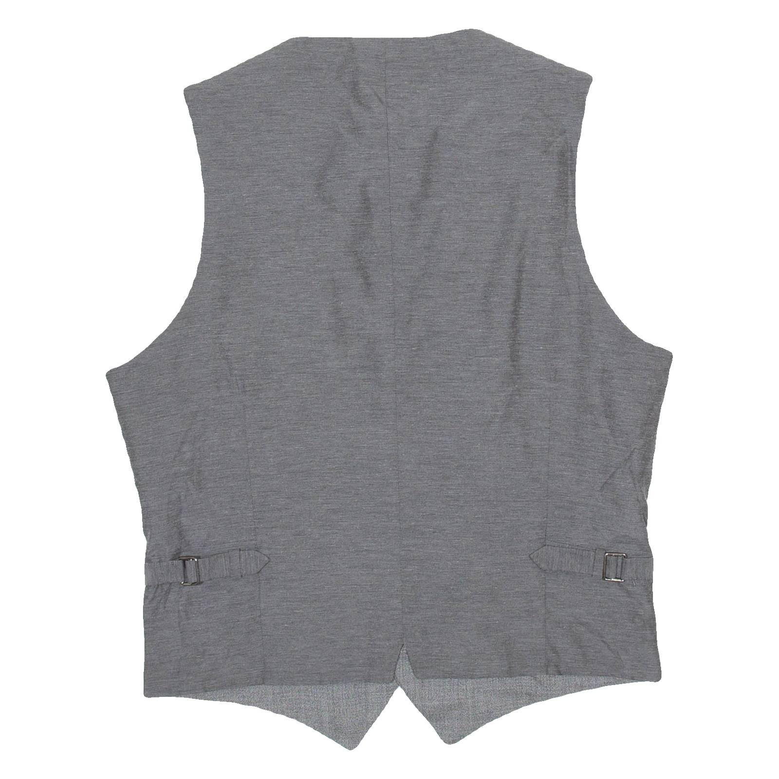 ZARA MAN Mens Blazer Waistcoat Blue Wool L