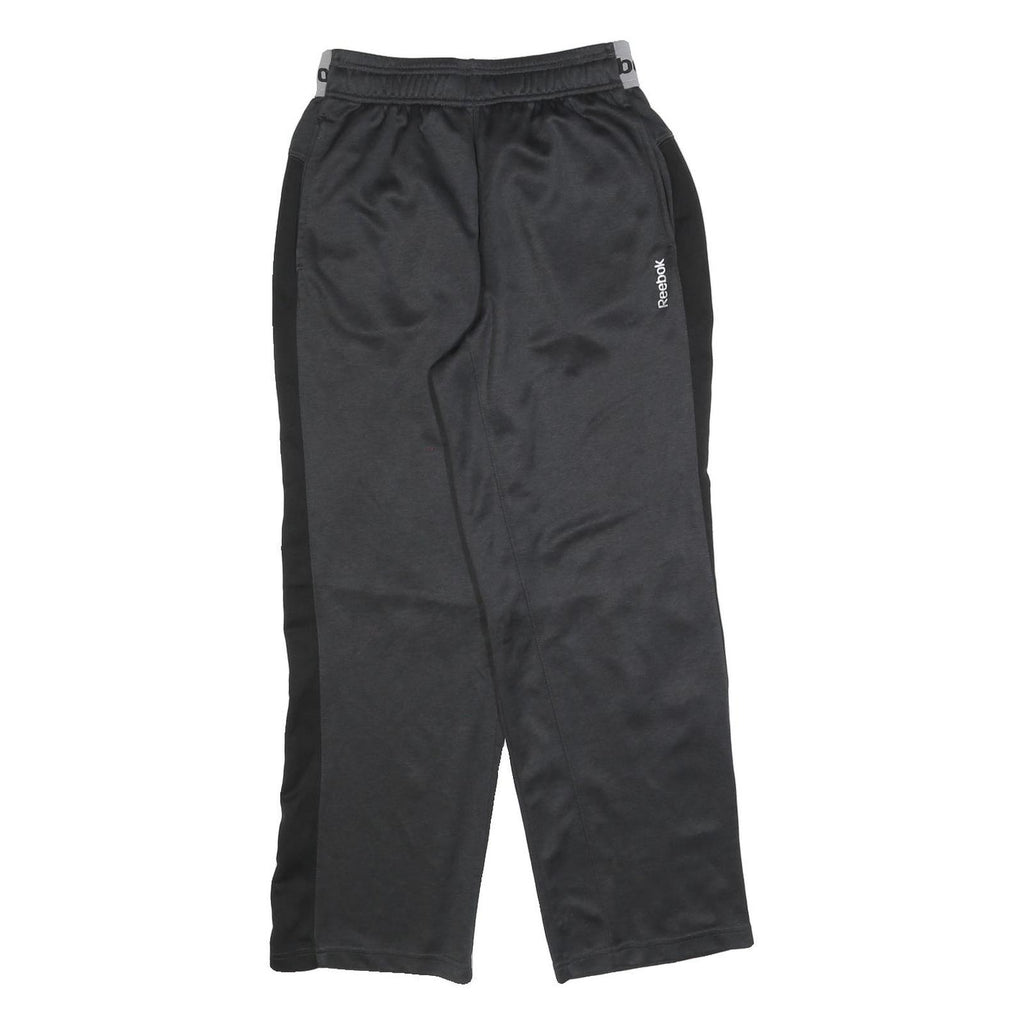 REEBOK Womens Joggers Black & Grey Slim Tapered Size S W26 L28 Sportswear