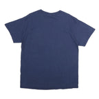 DELTA Mens Blue Auburn Graphic T-Shirt M Short Sleeve Crew Neck Sportswear