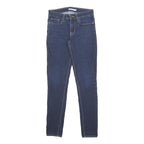 LEVI'S 711 Womens Jeans Blue Slim Skinny Denim W27 L32 Classic Fit Zip