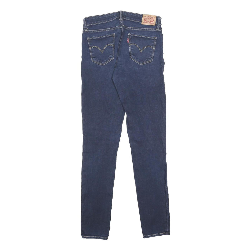 LEVI'S 711 Womens Jeans Blue Slim Skinny Denim W27 L32 Classic Fit Zip