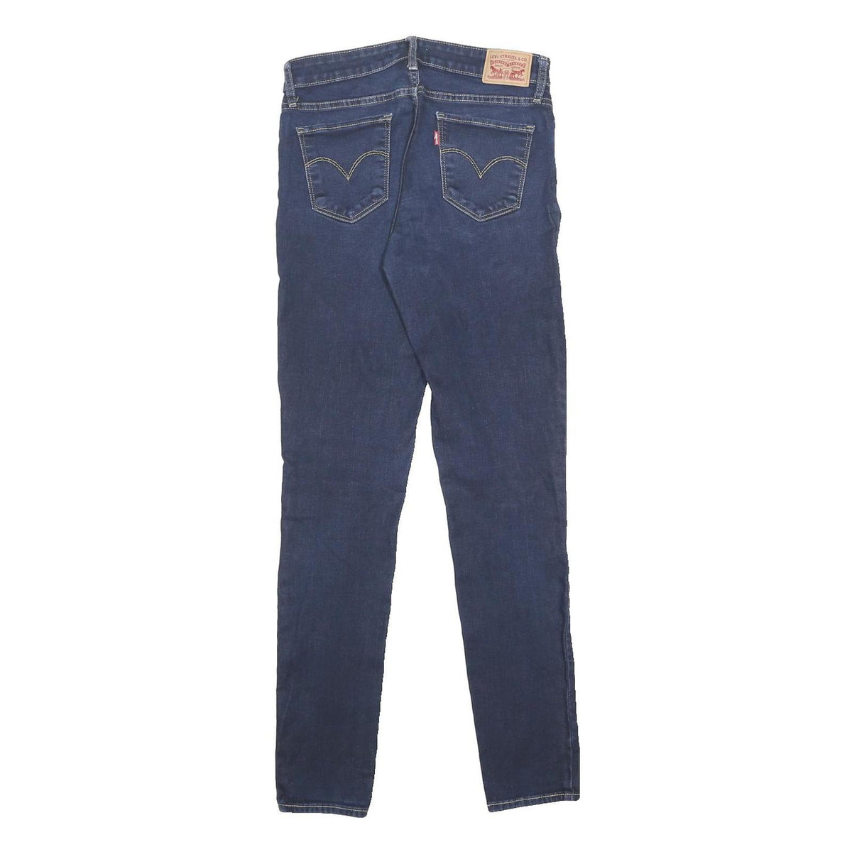 LEVI'S 711 Womens Jeans Blue Slim Skinny Denim W27 L32 Classic Fit Zip