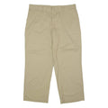 DICKIES Workwear Womens Trousers Beige Regular Wide-Leg W36 L28