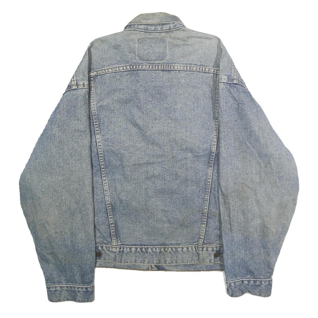 LEVI'S Mens Blue Denim Button Jacket M Cotton Classic Casual Vintage