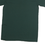 MAJESTIC Mens Green Tin Caps Graphic T-Shirt L Short Sleeve Crew Neck Cotton