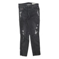 DIESEL Womens Jeans Black Slim Skinny Denim Medium W29 L29 Distressed
