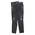 DIESEL Womens Jeans Black Slim Skinny Denim Medium W29 L29 Distressed