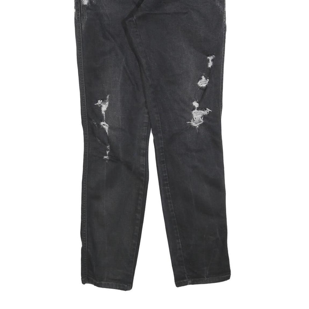 DIESEL Womens Jeans Black Slim Skinny Denim Medium W29 L29 Distressed