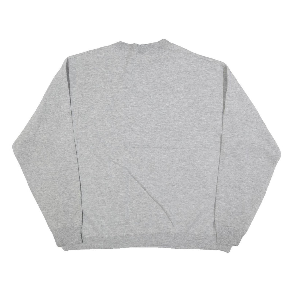 B WEAR Mens Grey XL Ohio State Crew Neck Cotton Blend Sweatshirt