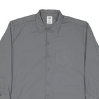 CARHARTT Mens Grey Plain Shirt XL Workwear Durable Cotton Blend
