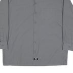 CARHARTT Mens Grey Plain Shirt XL Workwear Durable Cotton Blend