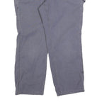 CARHARTT Womens Cotton Regular Blue Workwear Trousers W36 L28 Utility Zip