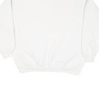 ULTRA SWEATS Mens White FSU Seminoles Crew Neck L Cotton Blend Pullover