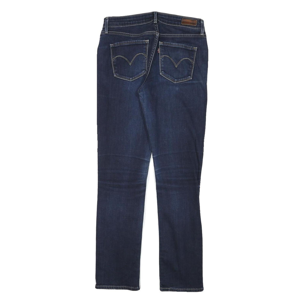 LEVI'S Womens Jeans Blue Slim Skinny Denim Medium W26 L27 Stylish Zip Closure
