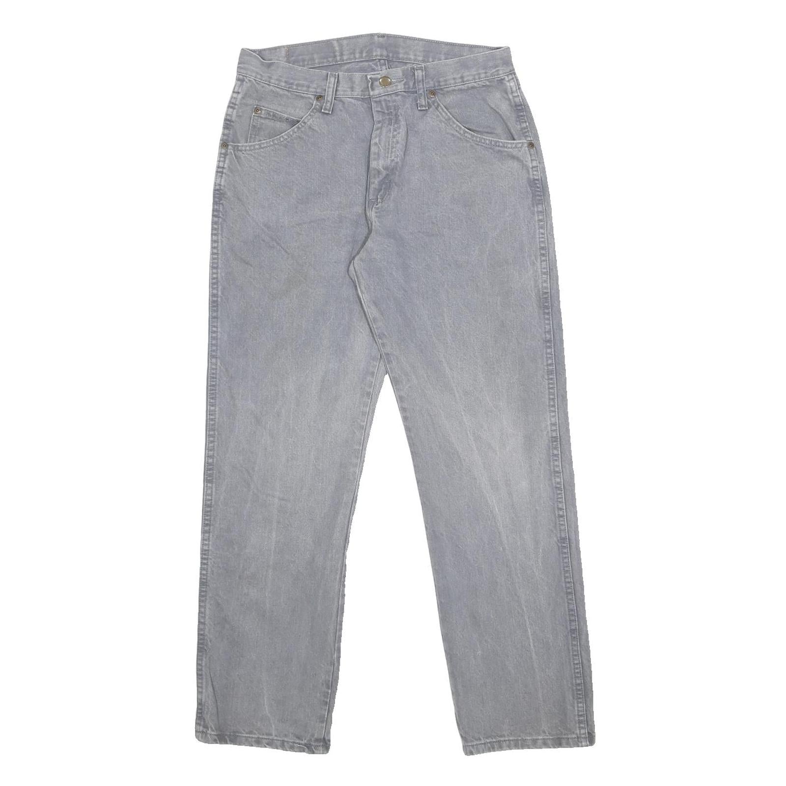 WRANGLER Mens Regular Fit Straight Leg Denim Light W31 L30 Classic Cotton Jeans