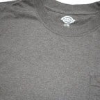 DICKIES Mens Brown Long Sleeve Crew Neck Pocket T-Shirt L Cotton Blend Casual