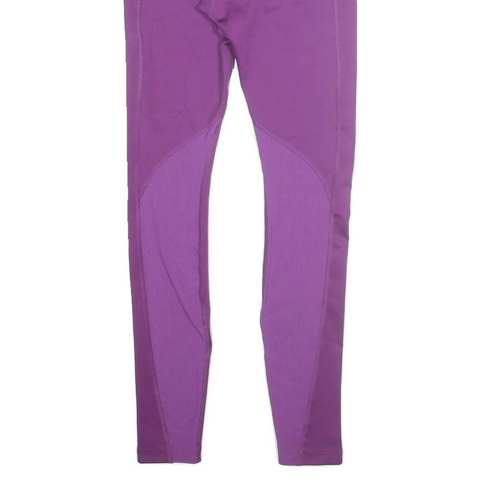 NIKE Mens Joggers Purple Slim Tapered XS W22 L27 Performance Sportswear