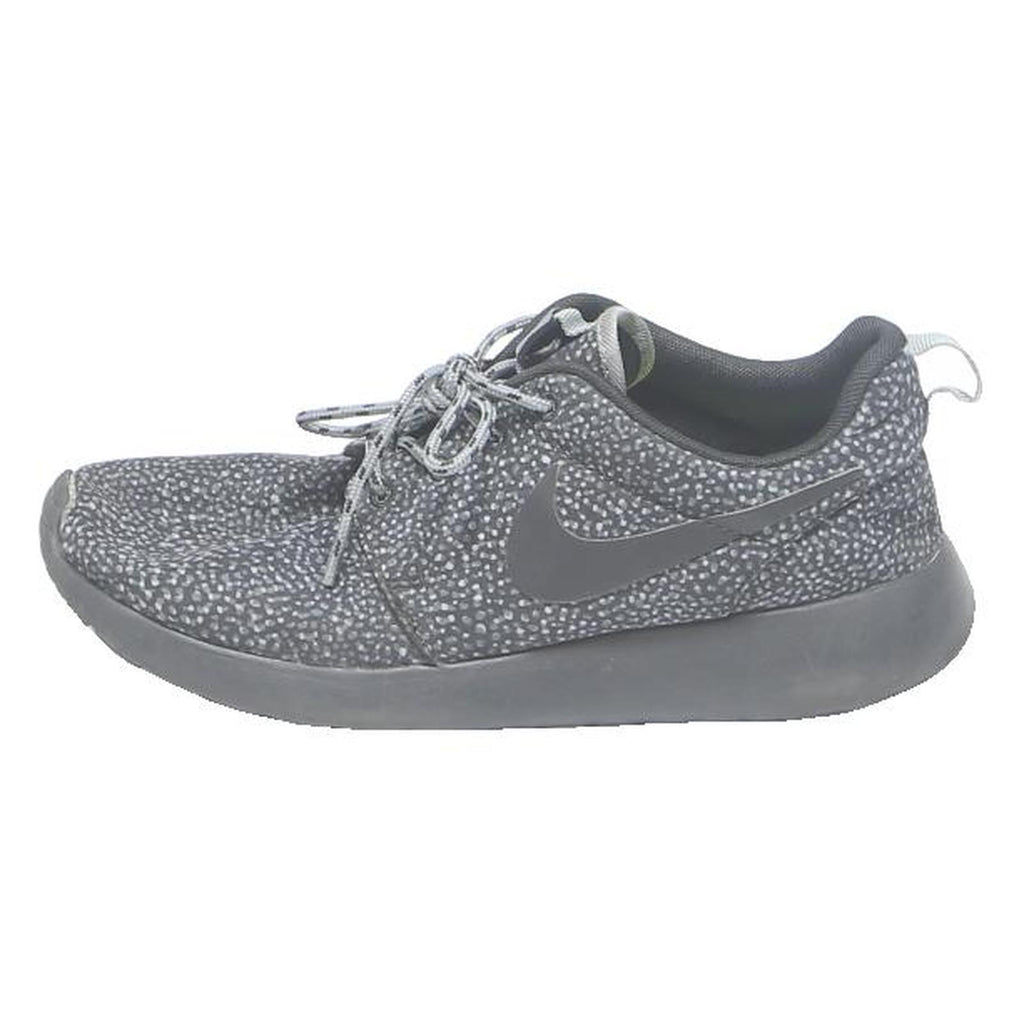 NIKE Roshe Womens Lace-Up Trainers Black & Grey Synthetic UK 4 Lightweight