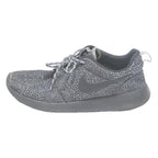 NIKE Roshe Womens Lace-Up Trainers Black & Grey Synthetic UK 4 Lightweight