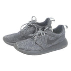NIKE Roshe Womens Lace-Up Trainers Black & Grey Synthetic UK 4 Lightweight