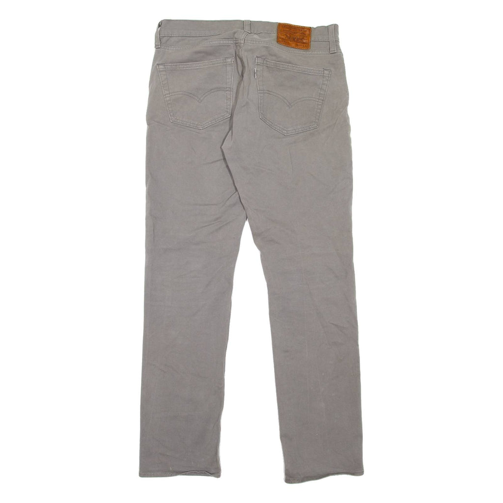 LEVI'S 511 BIG E Jeans Mens Grey Slim Straight W30 L32