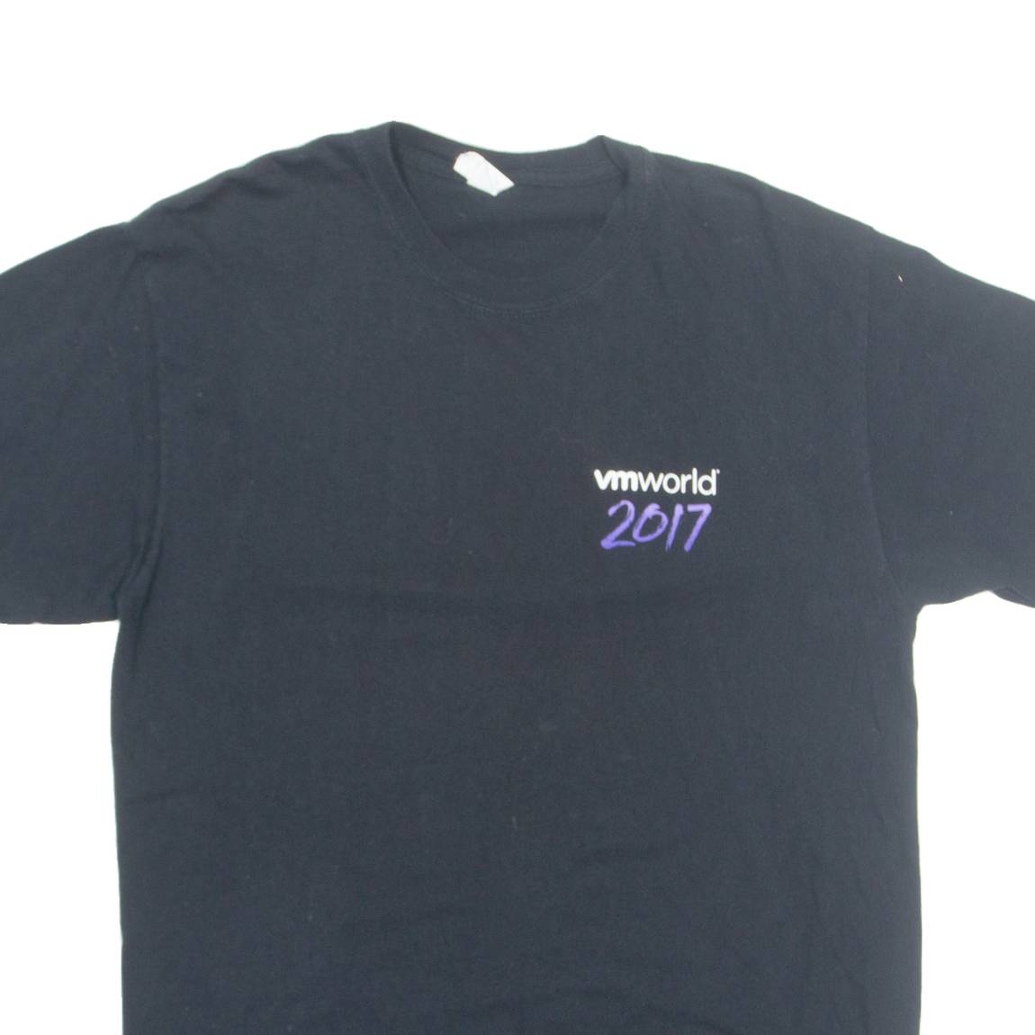 PORT & COMPANY Vm World 2017 Mens T-Shirt Black L