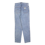 PUEBLO Womens Regular Fit Blue Denim Regular Jeans W28 L28 Classic Cotton Blend