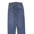 LEVI'S Mens Blue Slim Slim Straight Denim Medium W24 L28 Classic Zip Jeans