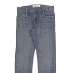 LEVI'S 511 Slim Boys Jeans Blue Denim W27 L27 Slim Fit Cotton Blend Zip
