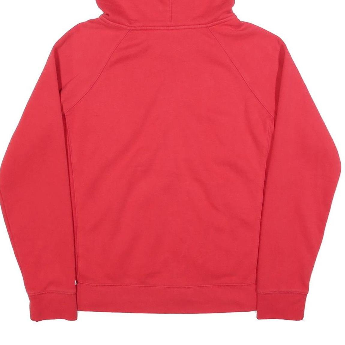 CHAMPION Womens Red University Of Nebraska Full Zip Hoodie S Cotton Blend