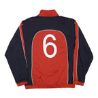 PUMA Mens Navy & Red Classic Jacket 2XL Polyester Blend Zip Sports Casual