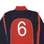 PUMA Mens Navy & Red Classic Jacket 2XL Polyester Blend Zip Sports Casual