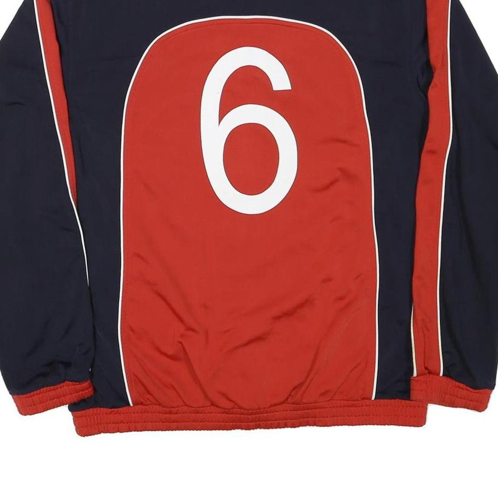 PUMA Mens Navy & Red Classic Jacket 2XL Polyester Blend Zip Sports Casual