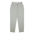 BRAX Womens Wool Relaxed Straight Trousers Light Grey W28 L30 Elegant