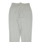 BRAX Womens Wool Relaxed Straight Trousers Light Grey W28 L30 Elegant