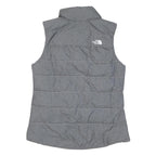 THE NORTH FACE Womens Grey Gilet S Polyester Blend Puffer Quilted Outdoor Vest