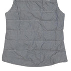 THE NORTH FACE Womens Grey Gilet S Polyester Blend Puffer Quilted Outdoor Vest
