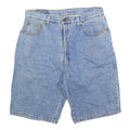 OKLAHOMA Mens Shorts Blue Denim Casual M W31 Cotton Summer Wear