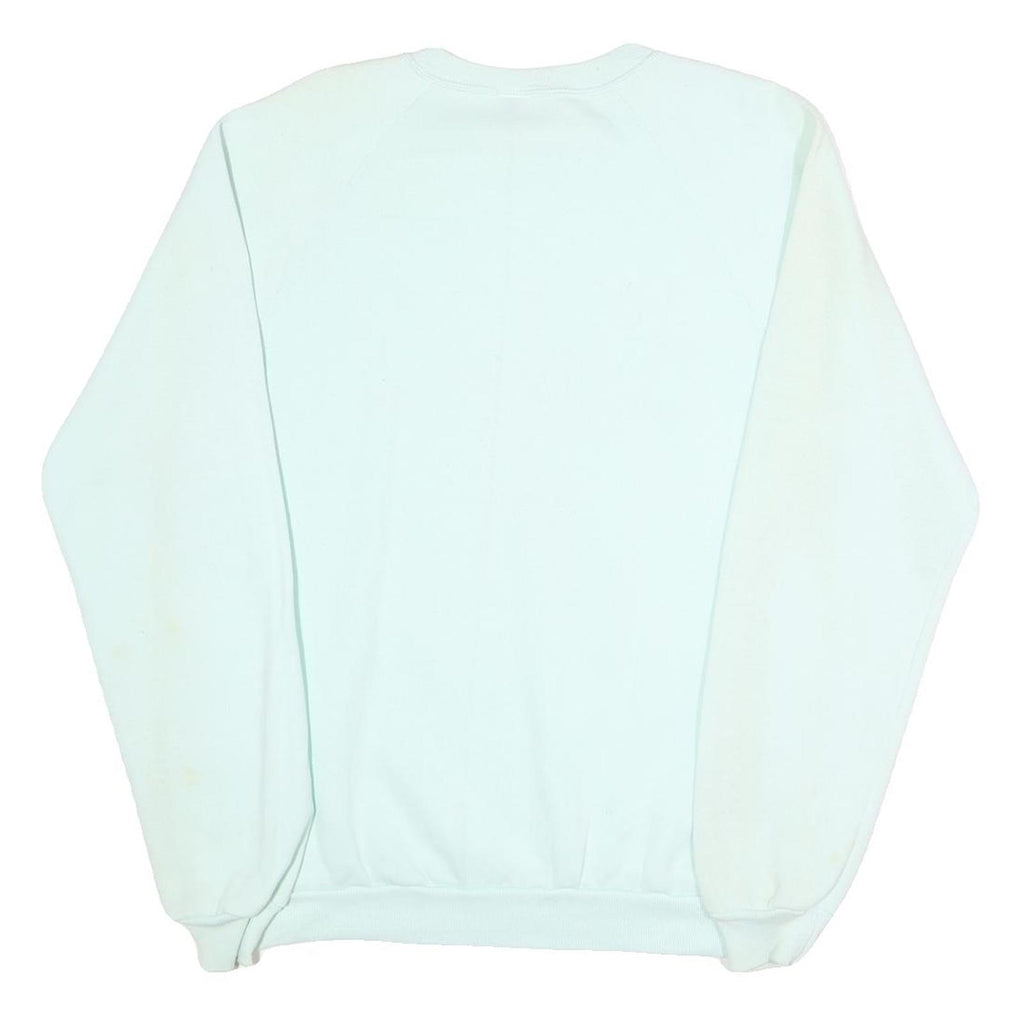 JERZEES Mens White Arizona Graphic Crew Neck L Cotton Blend Sweatshirt Pullover