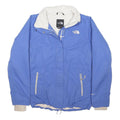 THE NORTH FACE Womens Blue Jacket S Polyester Blend Zip Outdoor Winter Warm