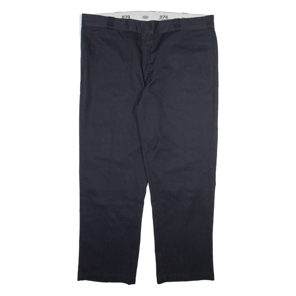 DICKIES 874 Workwear Mens Trousers Black Regular Straight W41 L29