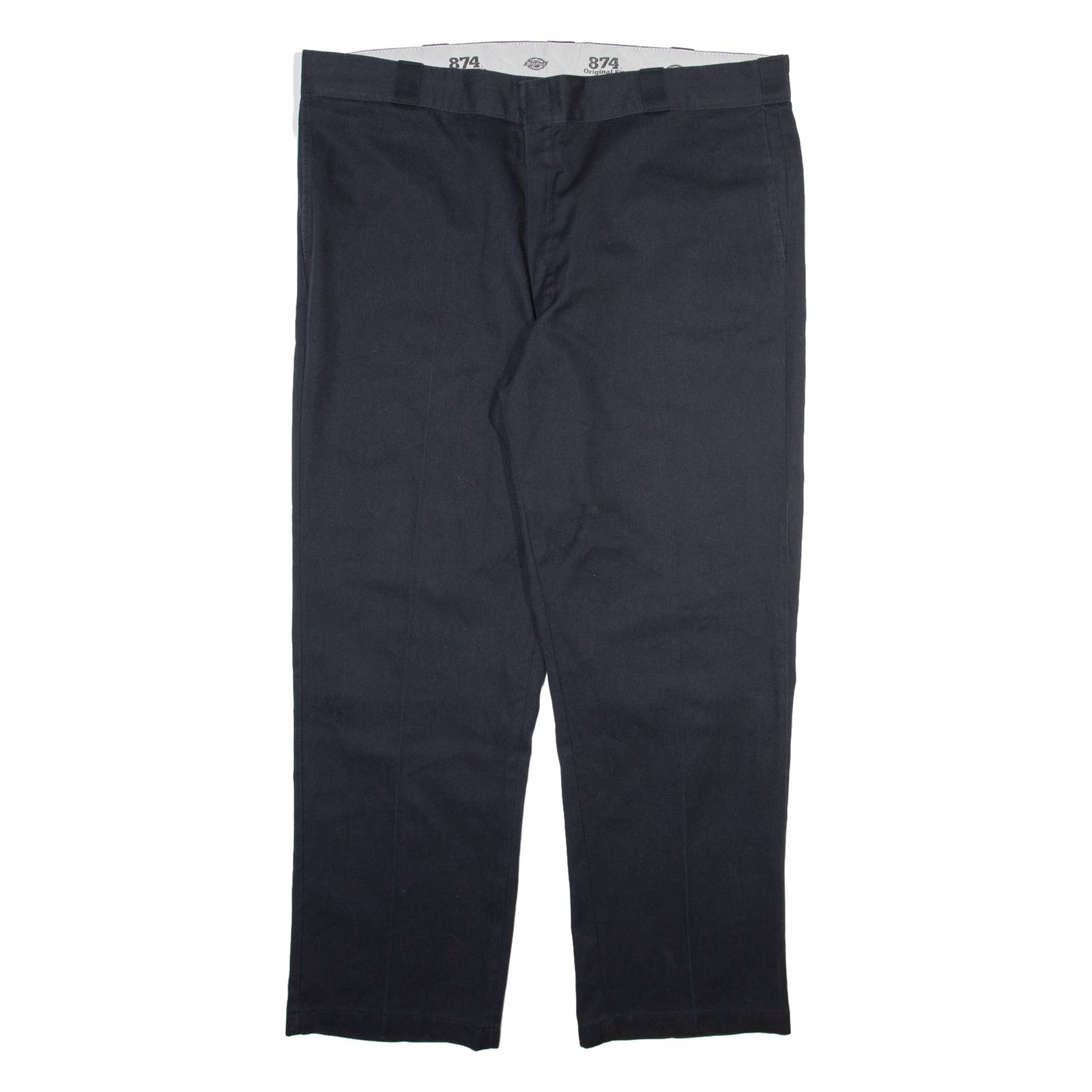 DICKIES 874 Workwear Mens Trousers Black Regular Straight W41 L29