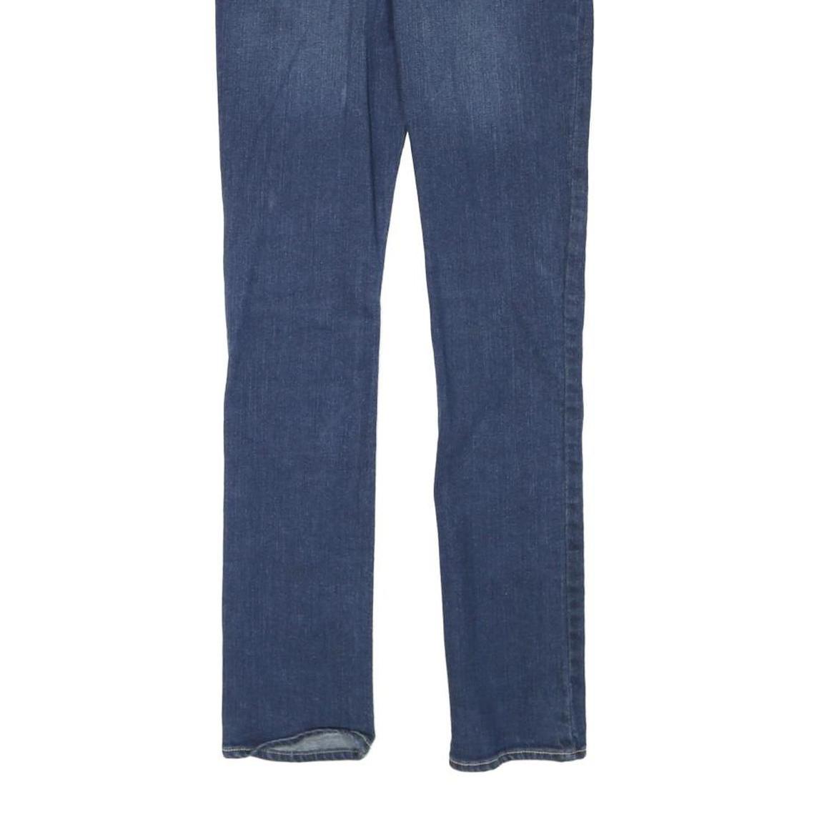 LEVI'S Womens Slim Skinny Blue Denim Medium Wash W25 L27 Stretch Cotton Blend