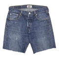 LEVI'S Mens Denim Blue Casual Shorts S W28 501 Classic Fit Cotton