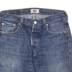 LEVI'S Mens Denim Blue Casual Shorts S W28 501 Classic Fit Cotton